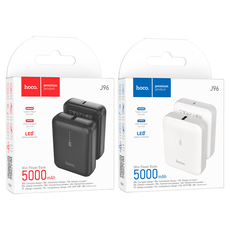Mini Power Bank Hoco 5000 mAh J96