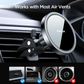 Magnetic Wireless Car Charge + Holder (Dashboard/ Air Vent)