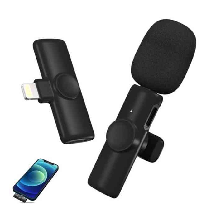 K9 Wireless single Microphone For iPhone/Android