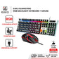 RGB Gaming Keyboard + Mouse Colorful Kakusiga