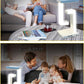 Tensegrity Wireless Charging Stand, LED Desk Lamp