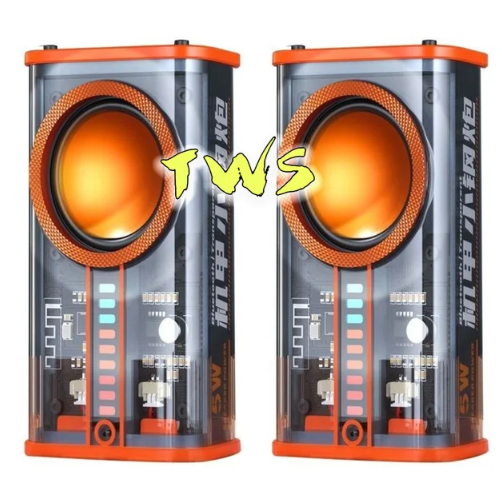 Wireless Speaker Transparent Mecha K07