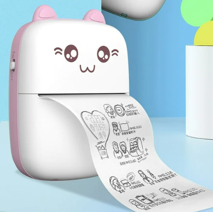 Pocket Mini Printer, Bluetooth Wireless Mini Thermal Printer