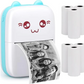 Pocket Mini Printer, Bluetooth Wireless Mini Thermal Printer