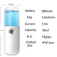 Mini Nano Spray Face Humidifier - 30ml