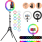 Ring Fill Light RGB LED LJJ-26 10" 26CM