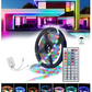 RGB Remote Control LED Strip Light- Multi Colors Changing, Waterproof 5-Meter RGB