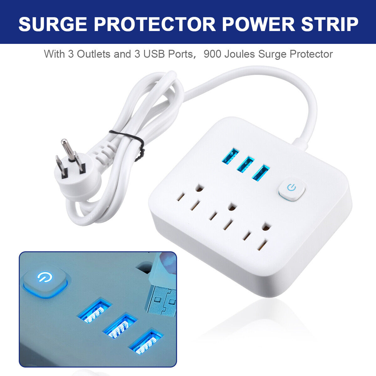 7 in 1  Power Strip Yookie EB01