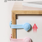 Adjustable drawer safety lock