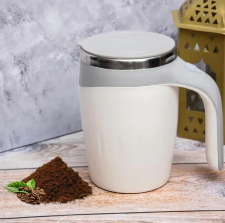 Coffee Automatic Self Stirring Magnetic Mug Stainless Steel Thermal Cup 380ML