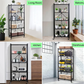 Tier Storage Shelves Foldable Storage Shelf Rack Storage Shelving On Wheels For Kitchen
