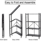 Tier Storage Shelves Foldable Storage Shelf Rack Storage Shelving On Wheels For Kitchen