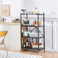 Tier Storage Shelves Foldable Storage Shelf Rack Storage Shelving On Wheels For Kitchen
