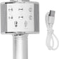 Wireless Microphone Hifi Speaker Handhled KTv WS-858