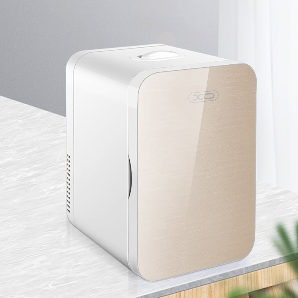 8L Mini Fridge Compact Mini Refrigerator Cooler and Warmer Single Door Mini Freezer for Cars Homes Offices Dorms